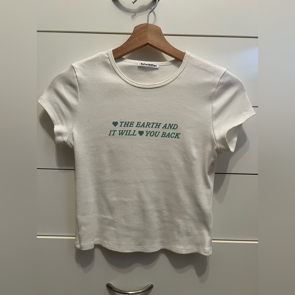 Reformation Tops - Reformation muse tee